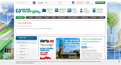 Desktop Screenshot of portalenergia.pl